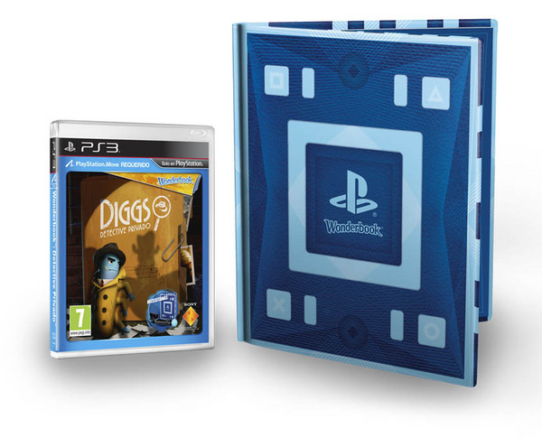 PS3 WONDERBOOK DIGGS DETECTIVE PRIVADO+LIBRO (MOVE